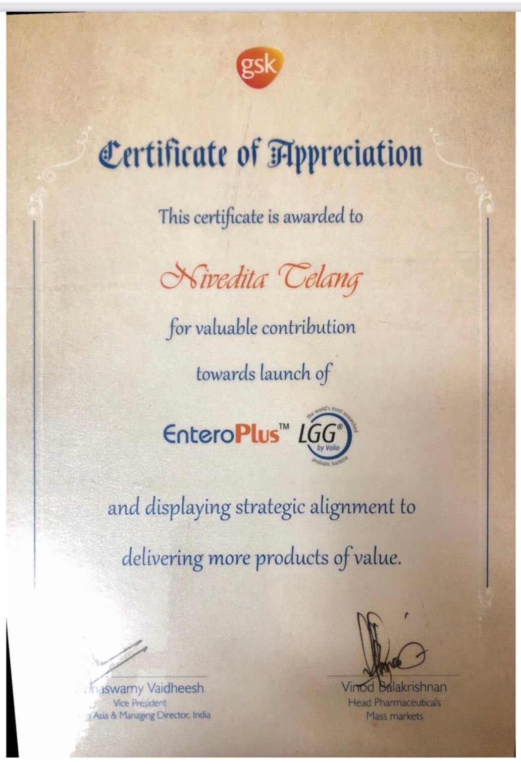 NIVENTRA credential